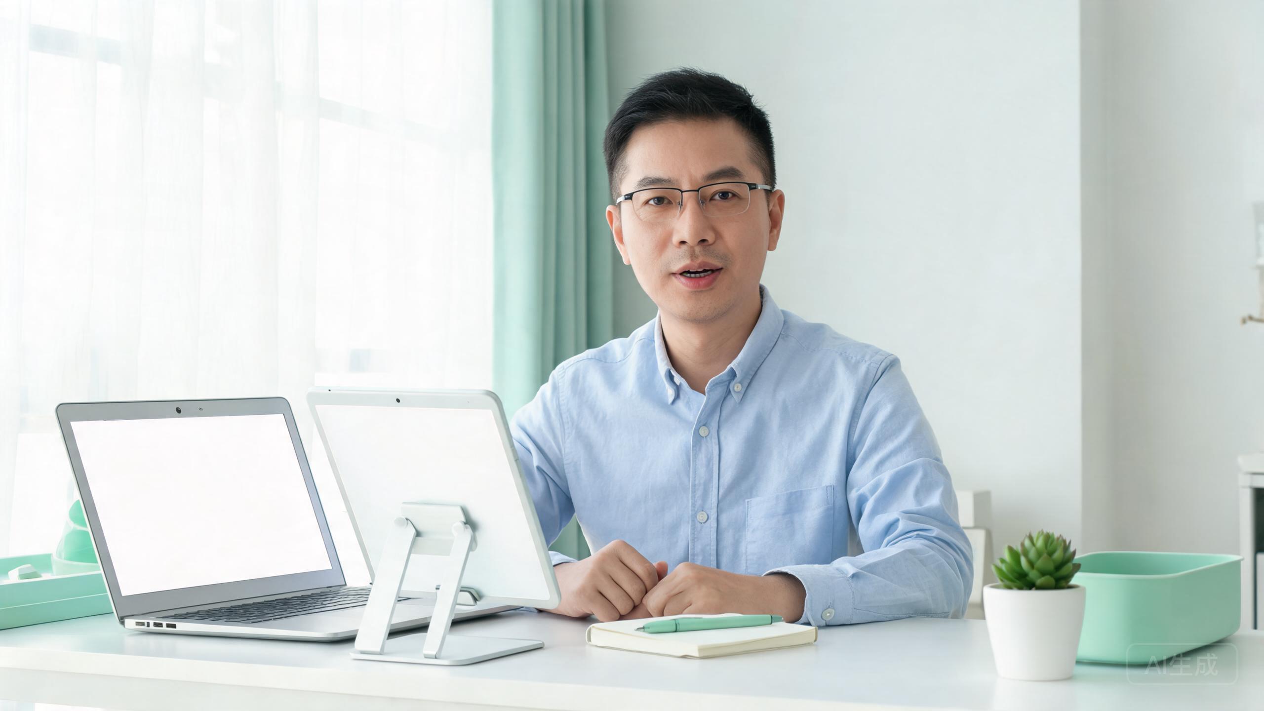 Online teaching scenario